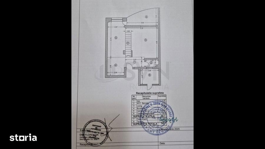 Casă cu 6 camere cu Teren 168 Mp în Central