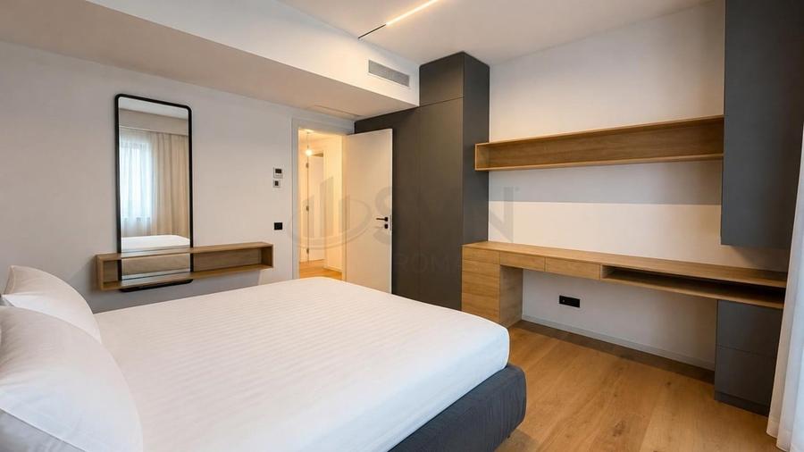 Apartament cu 3 camere semidecomandat, mobilat în Herăstrău
