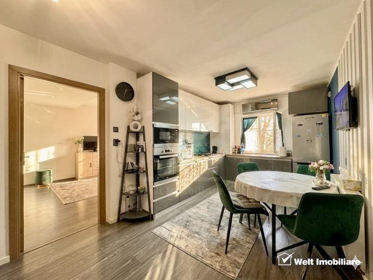 Apartament cu 3 camere decomandat, mobilat în Mărăști