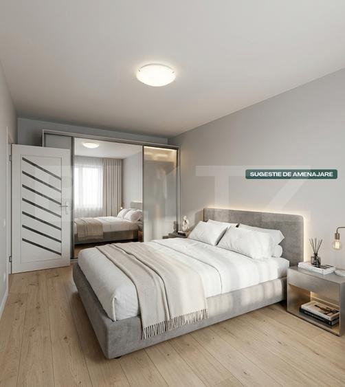 Apartament cu 2 camere semidecomandat, mobilat în Mănăștur — fotografia 3