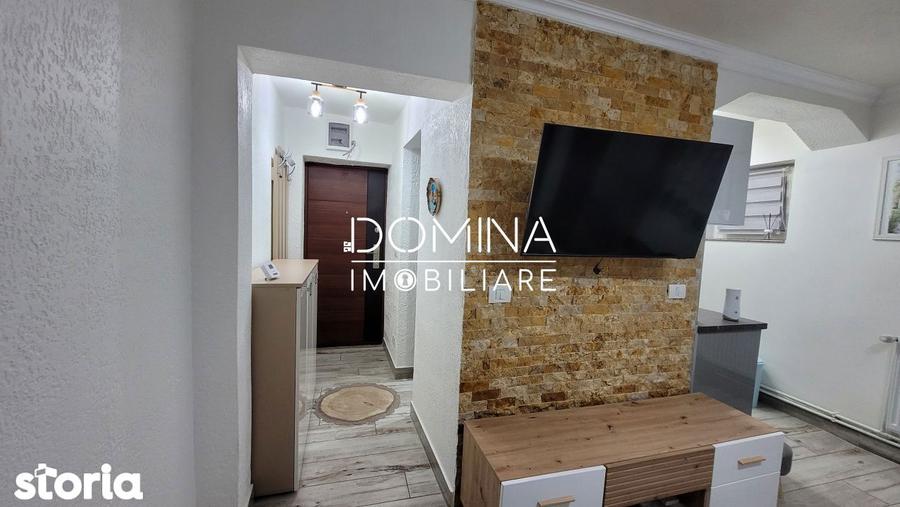 Apartament cu 2 camere semidecomandat, mobilat în Central