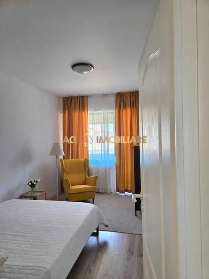 Apartament cu 3 camere semidecomandat, mobilat în Străulești