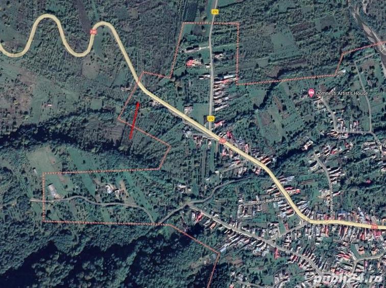 Teren de 6703 mp, în Domnești