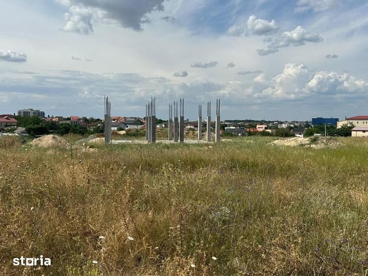 teren de vanzare Techirghiol cu fundatie si autorizatie construire - 6