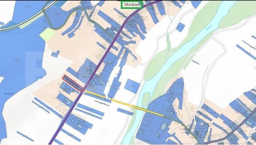 Teren agricol intravilan de 4000 mp, în Morăreni