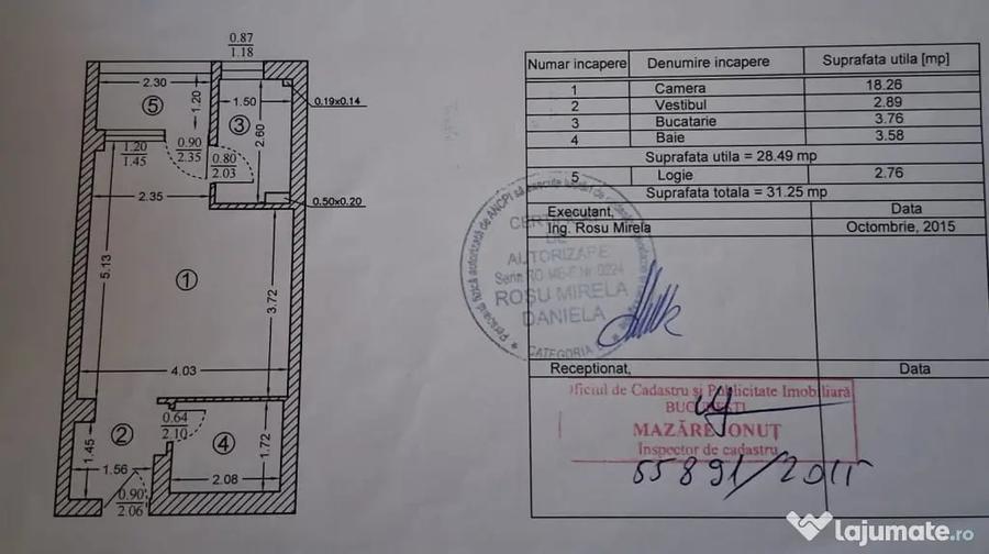 Garsonieră în Iancului