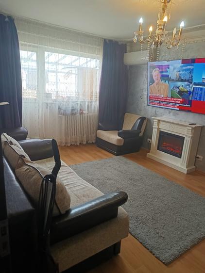Apartament cu 3 camere semidecomandat, mobilat în Iancului