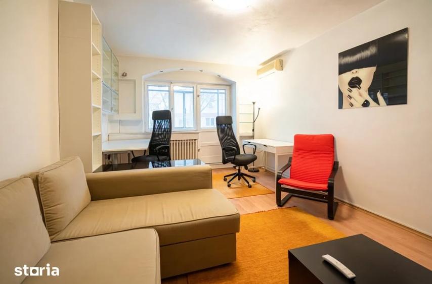 Apartament cu 2 camere decomandat, mobilat în Brâncoveanu