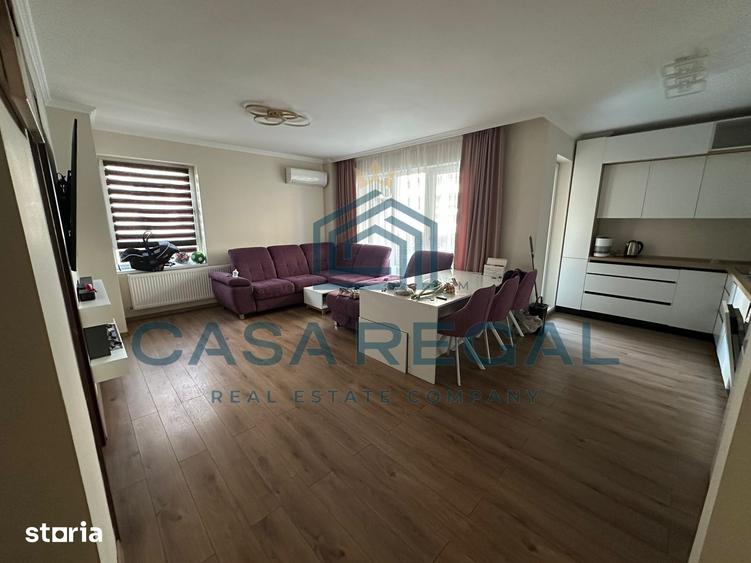 Apartament cu 3 camere decomandat, mobilat în Salca