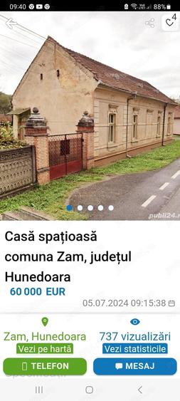 Casă cu 6 camere în Zam