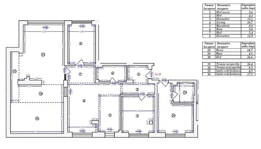 Apartament cu 3 camere decomandat în Colentina