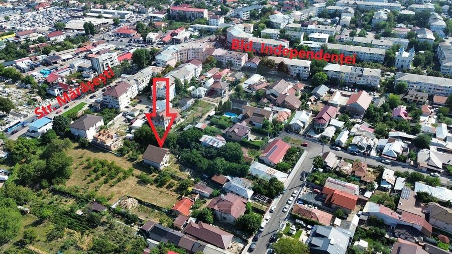 Casă individuală cu 5 camere cu Teren 1268 Mp în Nord