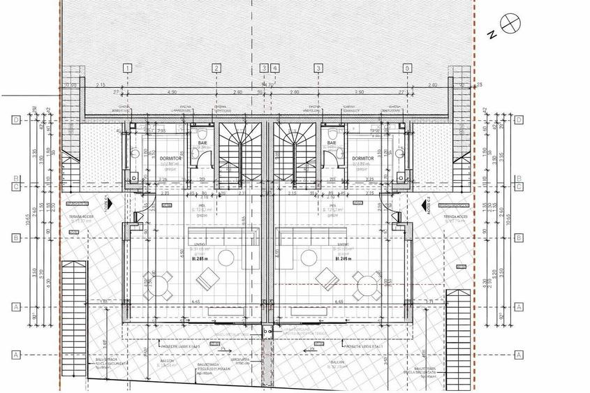 Duplex cu 4 camere cu Canalizare în Europa