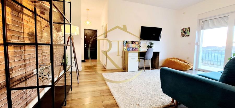 Apartament cu 2 camere semidecomandat, mobilat în Giroc