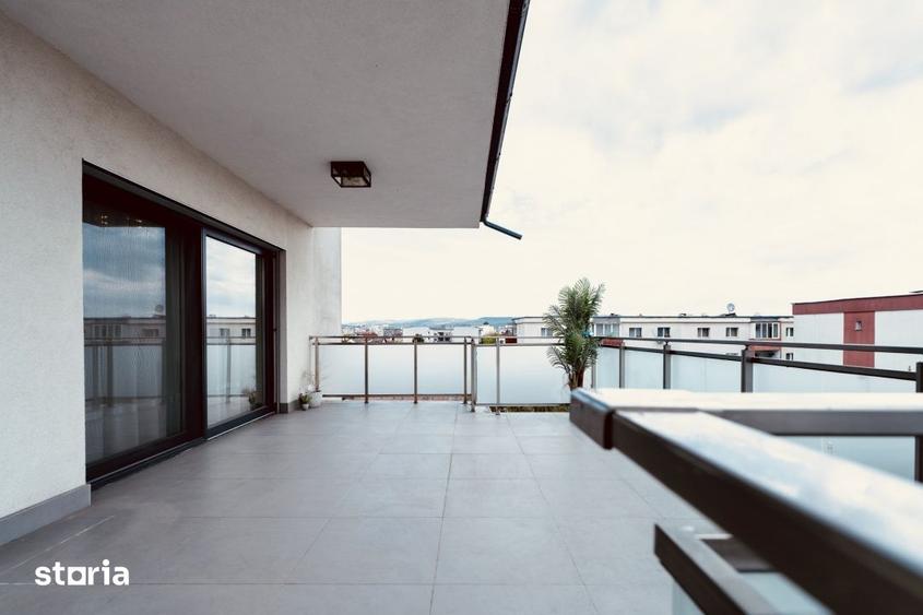 Penthouse spectaculos, 150 mp utili, terasa, zona Interservisan - 8
