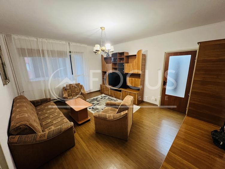 Apartament cu 2 camere semidecomandat, mobilat în Dorobanți