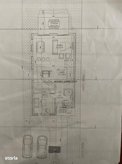 Casă cu 5 camere cu Teren 1000 Mp în Dragomirești-Vale