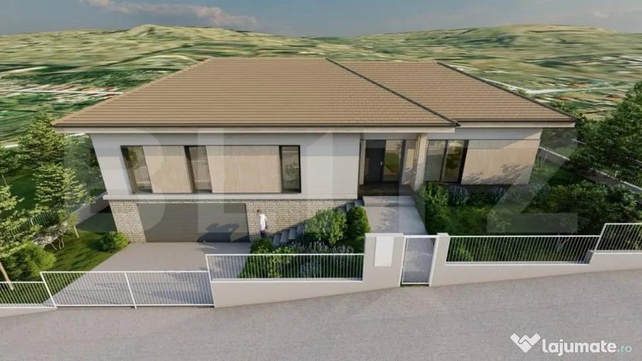 Casă cu 4 camere cu Teren 501 Mp în Chinteni