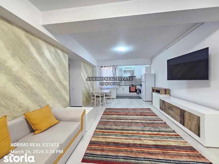 Apartament cu 2 camere, mobilat în Faleza Nord