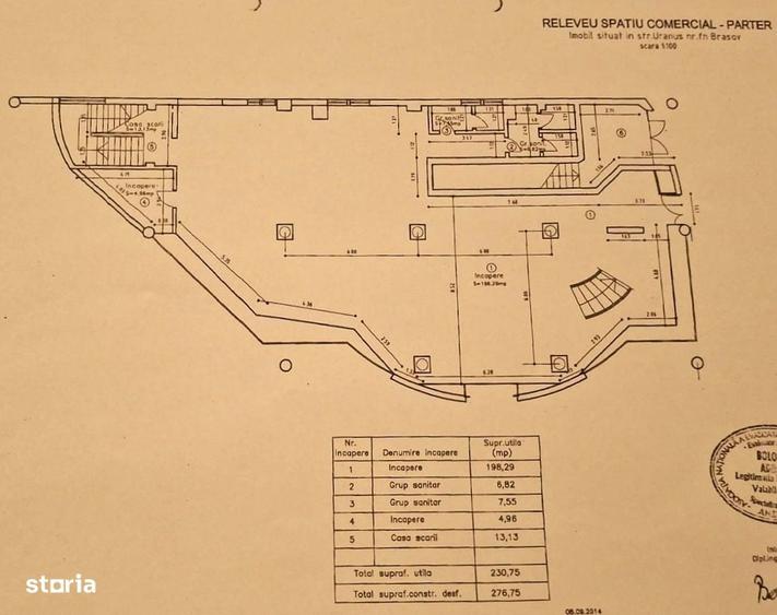 Spațiu comercial, de 375 mp, în Astra