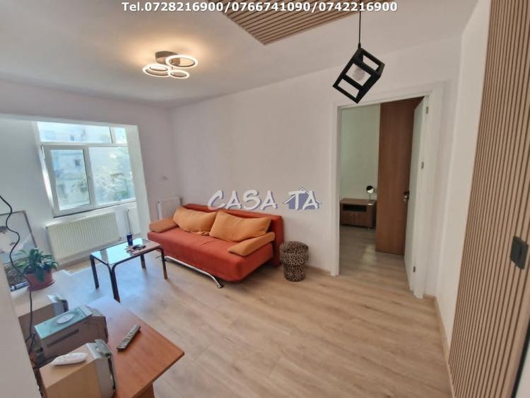 Apartament cu 2 camere semidecomandat, mobilat în 9 Mai