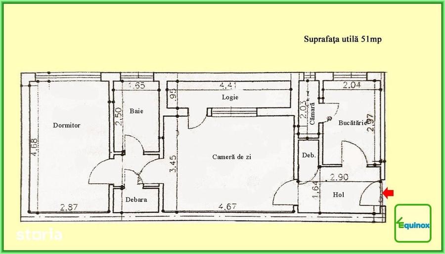Apartament cu 4 camere în Central