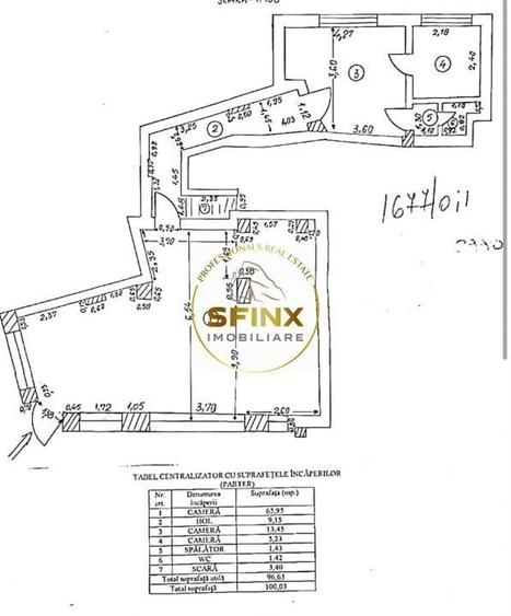 Spațiu comercial, de 162 mp, în Ultracentral
