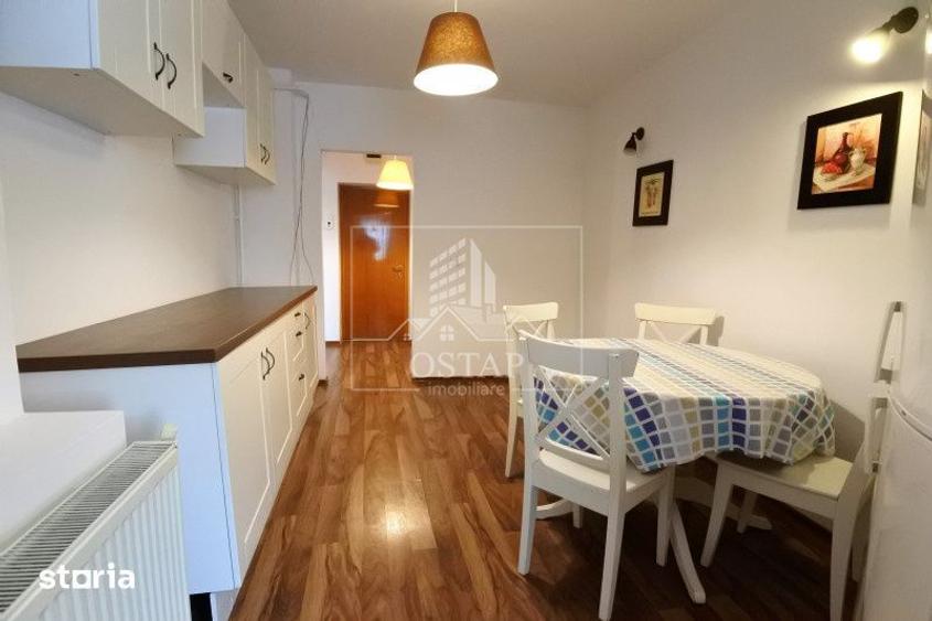 Apartament cu 2 camere decomandat, mobilat în Banca Națională