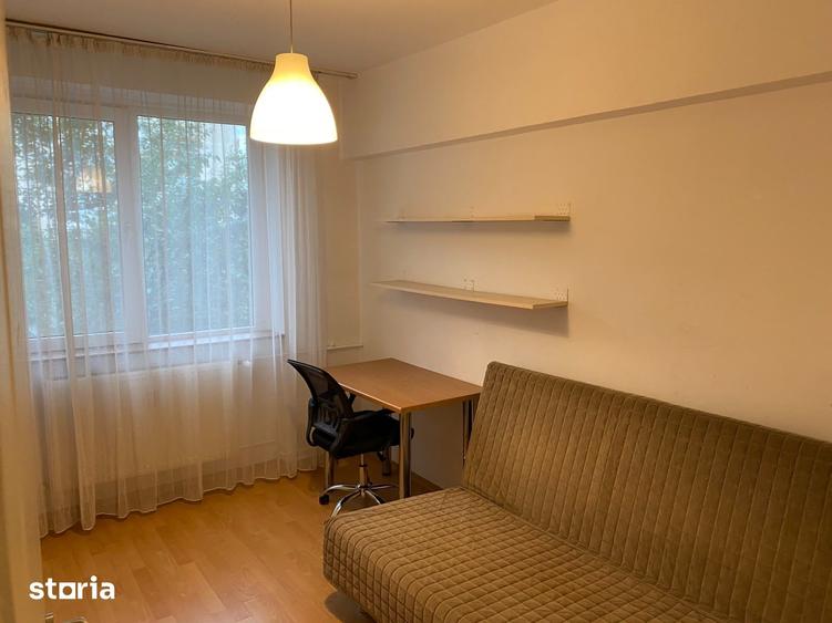 Apartament cu 3 camere decomandat, mobilat în Tineretului