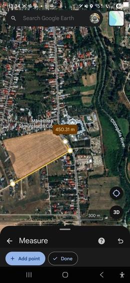 Teren de 760 mp, în Ciorogârla
