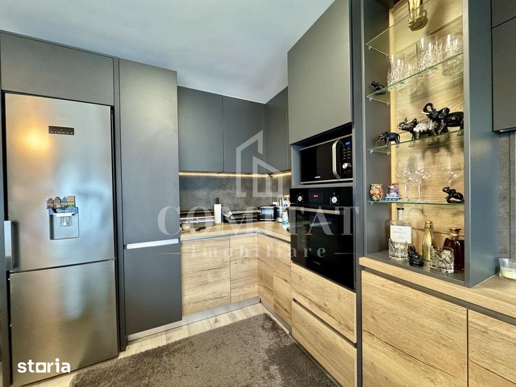 Apartament cu 2 camere semidecomandat, mobilat în Gheorgheni