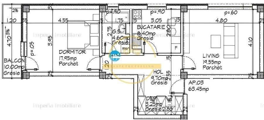 Apartament cu 2 camere decomandat, mobilat în Tătărași