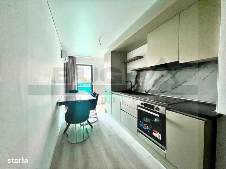 Apartament 2 camere modern, prima inchiriere, garaj, zona Golden Tulip - 3