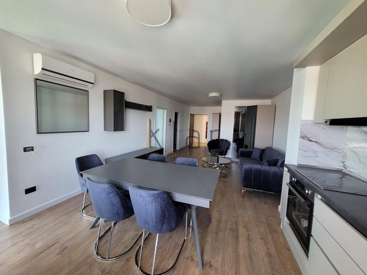 Apartament cu 2 camere semidecomandat, mobilat în Zorilor