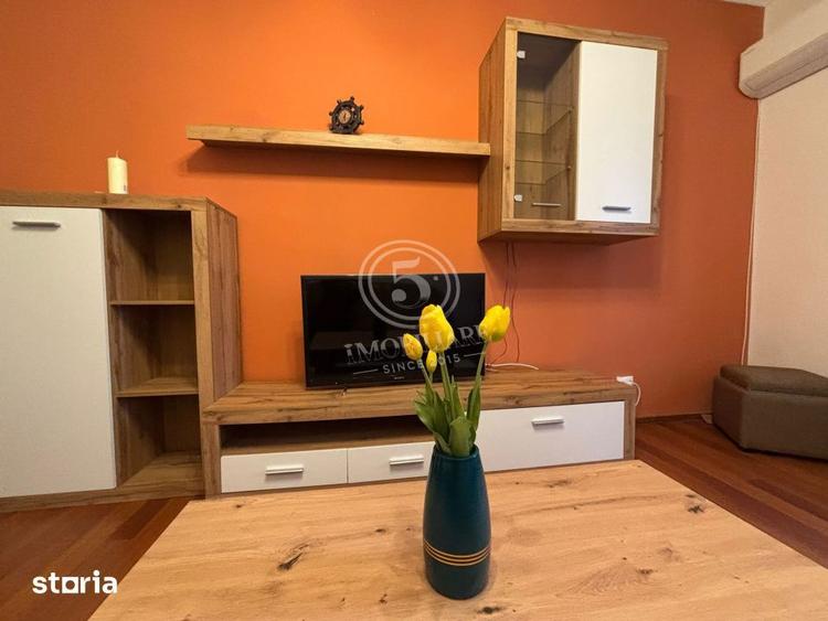Apartament cu 3 camere decomandat, mobilat în Tei