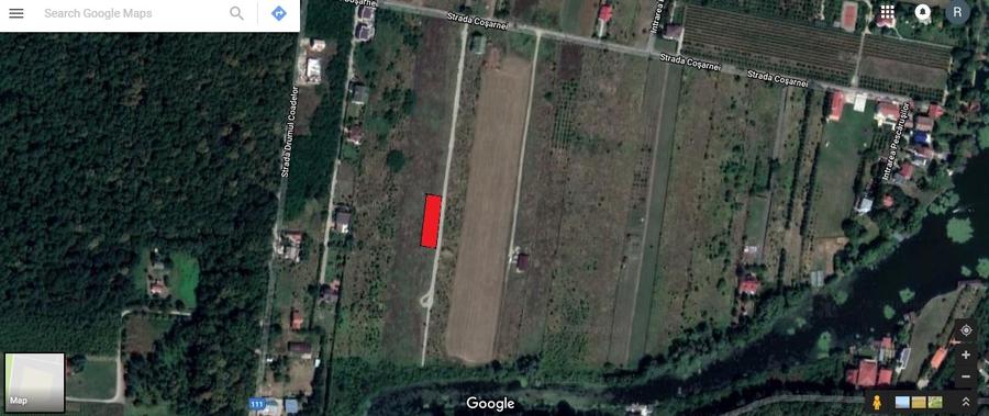 Teren Construcții intravilan de 510 mp, în Siliștea Snagovului