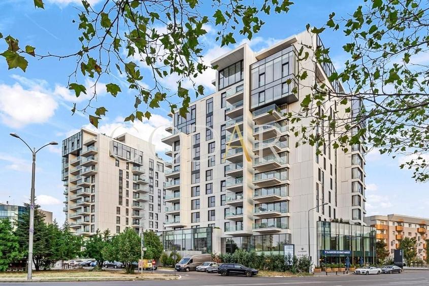 Apartament cu 2 camere semidecomandat, mobilat în Herăstrău