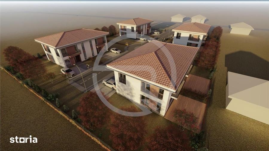 Casă cu 5 camere cu Teren 375 Mp în Chinteni