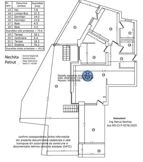 Apartament 3 camere, gradina 76mp I Metrou Bucur Obor Icomision 0% I - 4