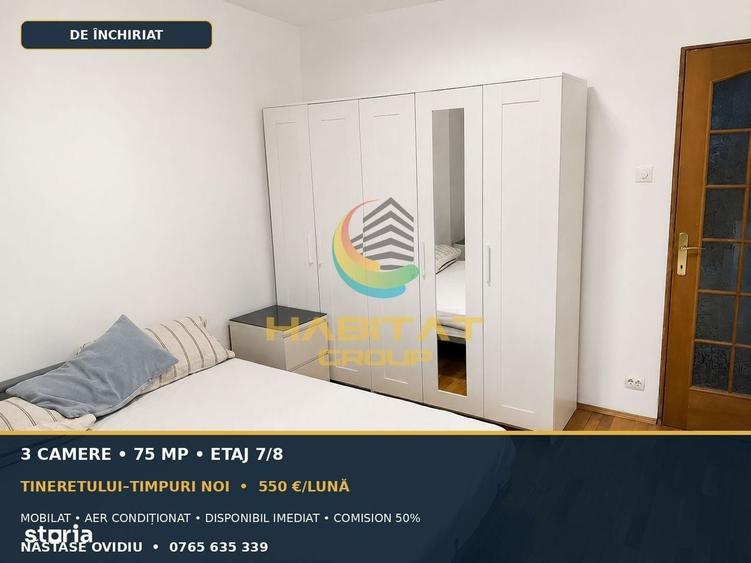 Apartament 3 Camere de Inchiriat TineretuluiTimpuri Noi ! - 4