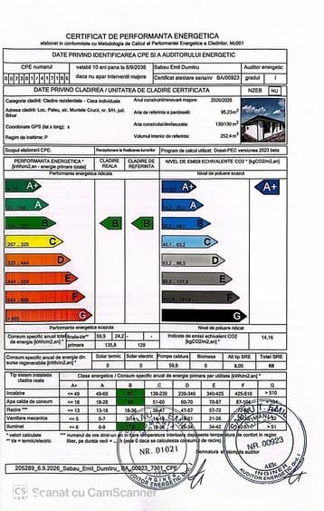 Casă cu 5 camere cu Teren 500 Mp în Paleu