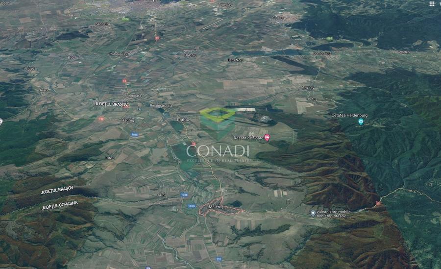 Teren Construcții intravilan de 33500 mp, în Măieruș