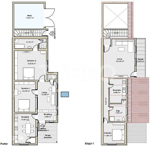 Casă cu 5 camere decomandat cu Teren 319 Mp în Terezian
