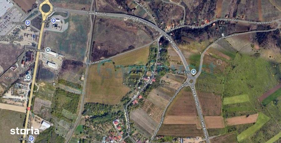 Teren de 3700 mp, în Oncea