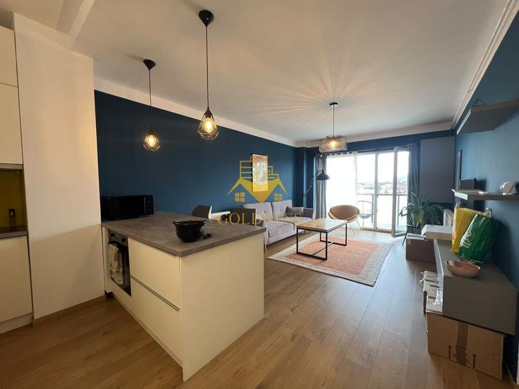 Apartament cu 2 camere semidecomandat în Central