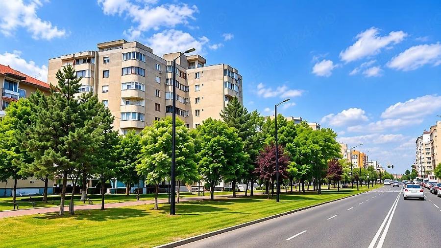 Apartament cu 2 camere decomandat în Central