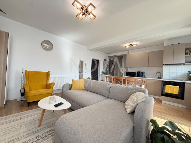 Apartament cu 2 camere semidecomandat, mobilat în Șelimbăr