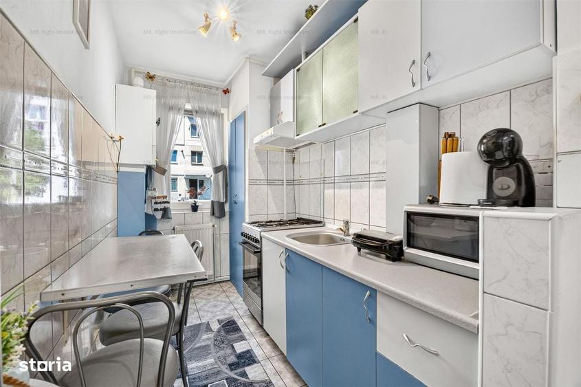 Apartament cu 2 camere semidecomandat în Nord