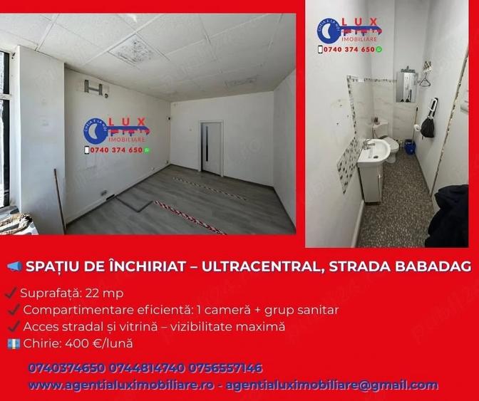 Spațiu comercial, de 22 mp, în Babadag
