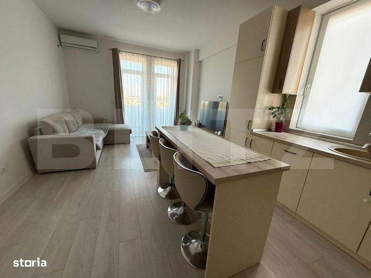 Apartament cu 2 camere semidecomandat, mobilat în Ciarda Roșie